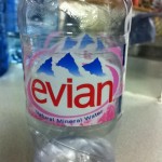 Evian Bottle